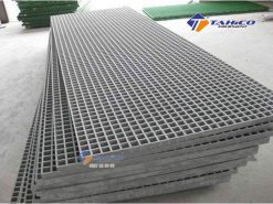 Công thức chế tạo ra tấm grating FRP rất đặc biệt có hiệu suất chống cháy tốt đặt tiêu chuẩn cháy nổ ASTM E-84.