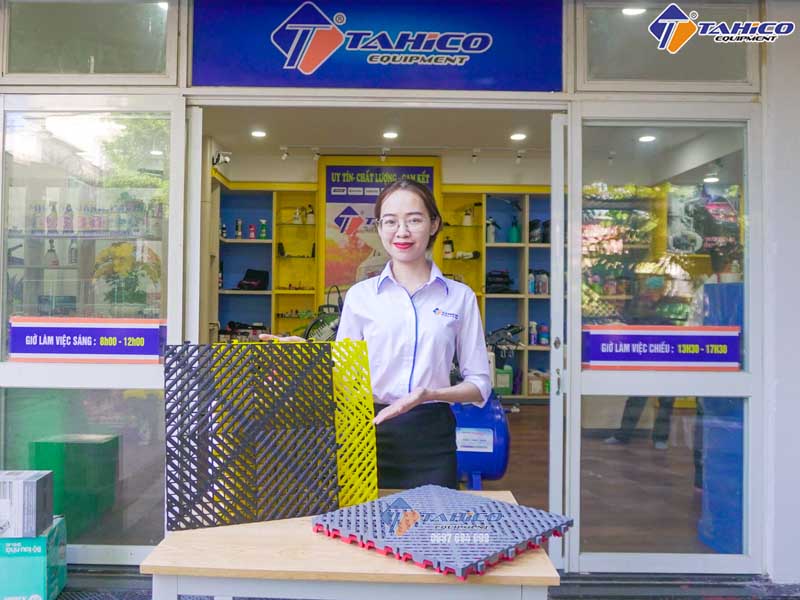 Tấm lót sàn cho trung tâm chăm sóc xe ô tô - Ảnh 2