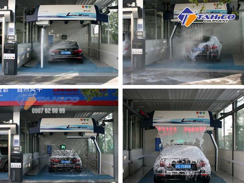 Hệ thống rửa xe tự động Leisuwash