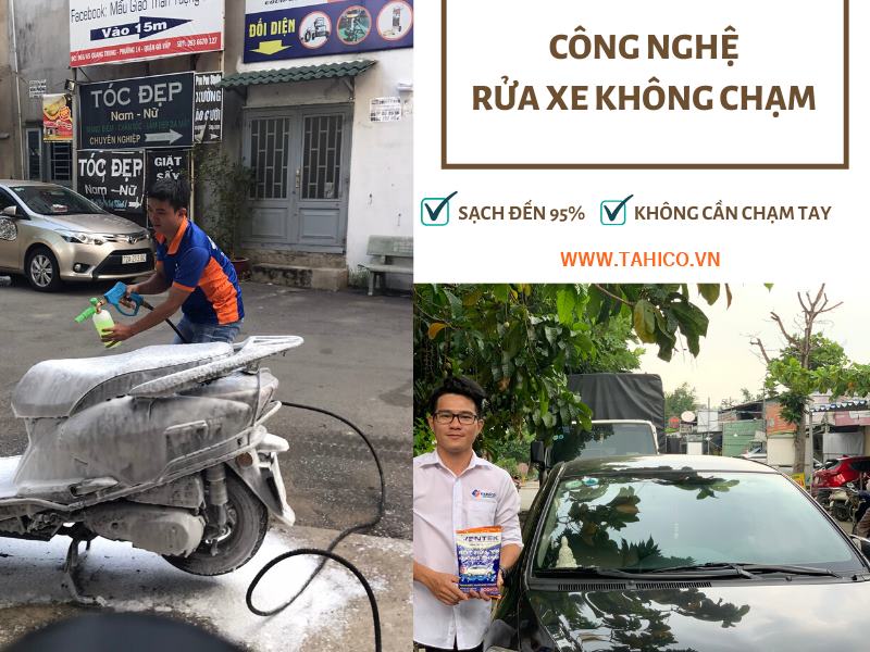 Công nghệ rửa xe không chạm số 1 Việt Nam