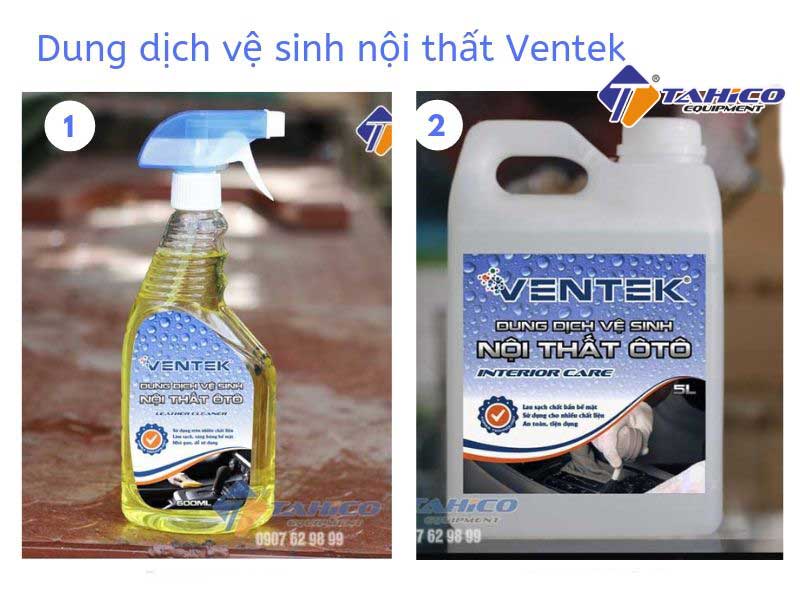 Dung dịch vệ sinh nội thất ô tô Ventek