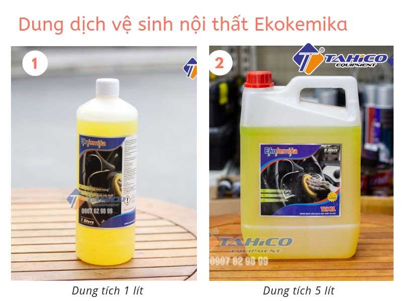 Dung dịch vệ sinh nội thất Texil - Ekokemika