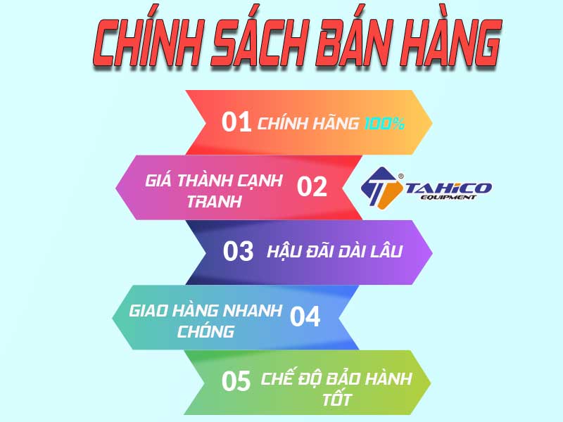 Chính sách bán hàng tại công ty TAHICO