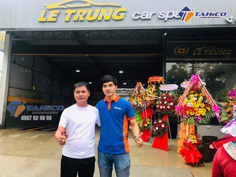 Trung tâm chăm sóc làm đẹp xe hơi Lê Trung ở Đà Nẵng